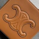 1:1 Replica Celine Cube Bag Cuir Triomphe Square Tan For Women 6in/15cm