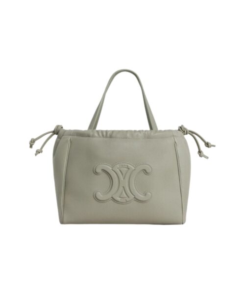 1:1 Replica Celine Cuir Triomphe Green Clay Bag For Women 111013ENY.31GC- 22.5 Cm/ 9 Inches