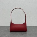 1:1 Replica Celine Cuir Triomphe Shoulder Bag Red For Women 9.4in/24cm