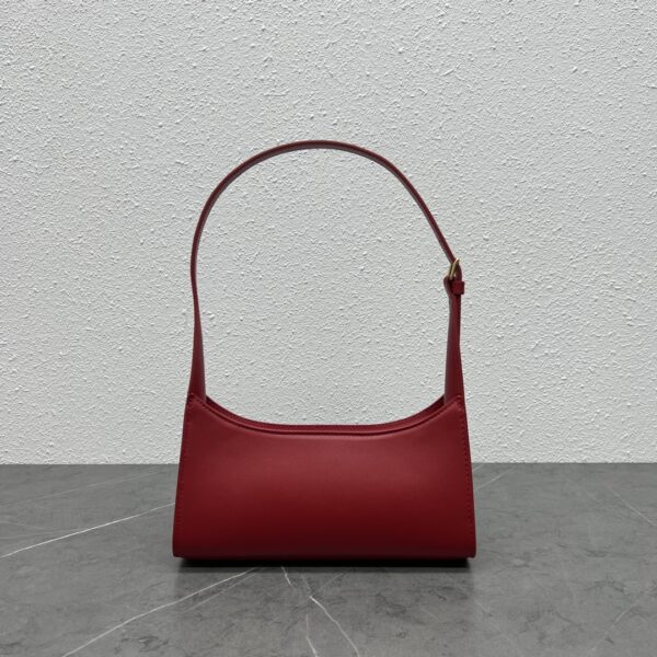 1:1 Replica Celine Cuir Triomphe Shoulder Bag Red For Women 9.4in/24cm