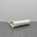 1:1 Replica Celine Cuir Triomphe Shoulder Bag White For Women 9.4in/24cm