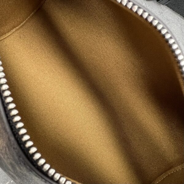 1:1 Replica Celine Cylinder Bag In Triomphe Canvas Black For Women 9in/22cm