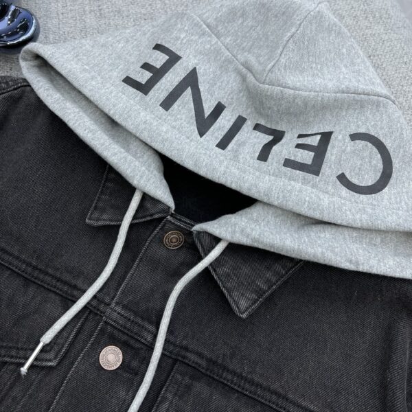 Celine Denim Jacket Grey For Women