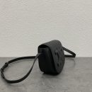 1:1 Replica Celine Folco Cuir Triomphe With Studs Black For Women 7in/19cm
