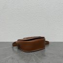 1:1 Replica Celine Folco Cuir Triomphe With Studs Brown For Women 7in/19cm 198263DU9.04LU