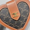 1:1 Replica Celine Heart Tambour In Triomphe Canvas Tan For Women 6in/15cm 198212BZJ.04LU