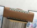 1:1 Replica Celine Horizontal Cabas In Textile With Triomphe Embroidery Khaki For Women 17in/43cm 197002CS8.15KH