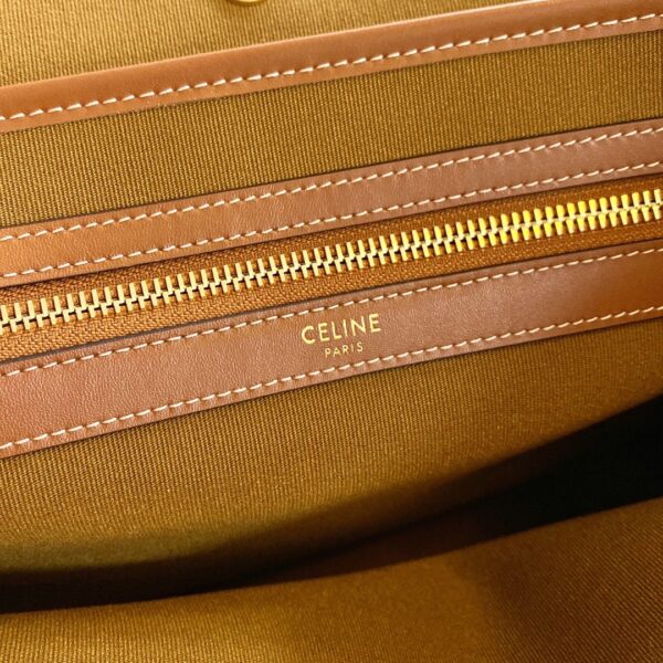1:1 Replica Celine Horizontal Cabas In Triomphe Canvas Tan For Women 17in/43cm 197912BZJ.04LU
