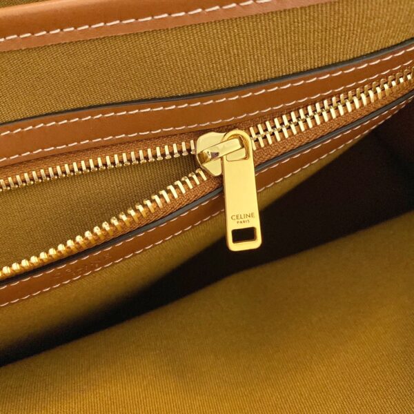 1:1 Replica Celine Horizontal Cabas In Triomphe Canvas Tan For Women 17in/43cm 197912BZJ.04LU