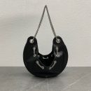 1:1 Replica Celine Large Ava Chain Black For Women 13in/33cm 198993DGQ.38SI