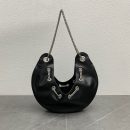 1:1 Replica Celine Large Ava Chain Black For Women 13in/33cm 198993DGQ.38SI