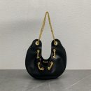 1:1 Replica Celine Large Ava Chain Black For Women 13in/33cm