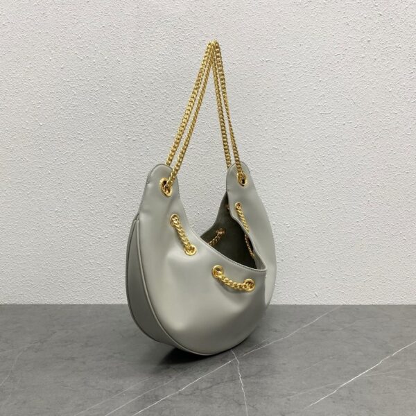 1:1 Replica Celine Large Ava Chain Grey For Women 13in/33cm