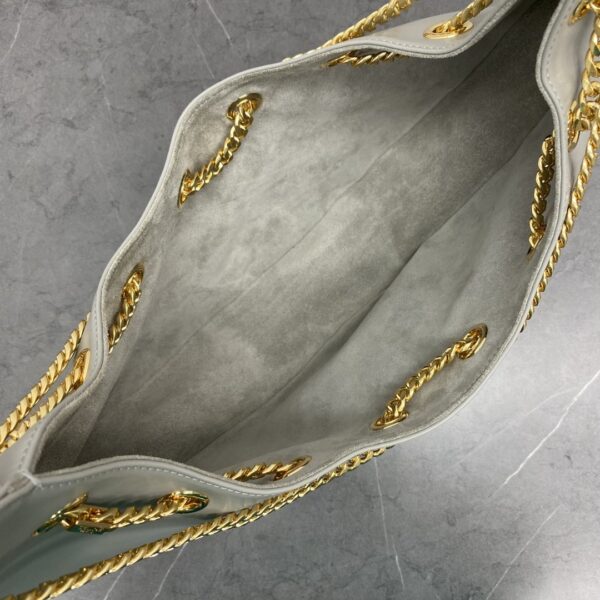1:1 Replica Celine Large Ava Chain Grey For Women 13in/33cm
