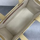 1:1 Replica Celine Large Cabas Thais In Textile Natural / Tan For Women 16in/41cm 196762DST.02NT