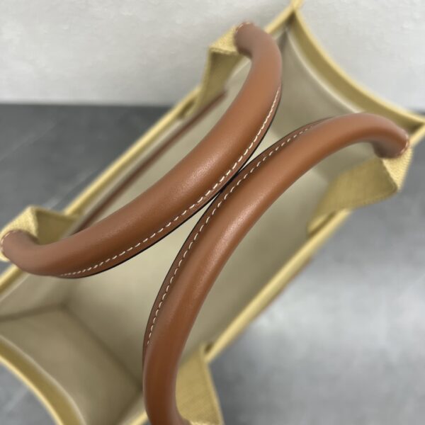 1:1 Replica Celine Large Cabas Thais In Textile Natural / Tan For Women 16in/41cm 196762DST.02NT