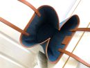1:1 Replica Celine Large Couffin In Denim With Celine Paris Navy / Tan For Women 26in/67cm 196262EF6.07AT