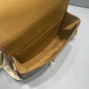 1:1 Replica Celine Large Strap Folco Bag In Triomphe Canvas Brown For Women 9in/22cm 196932BZJ.04LU