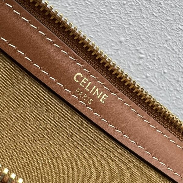 1:1 Replica Celine Large Voyage Bag In Triomphe Canvas With Dog Print Tan For Women 20in/50cm