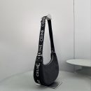 1:1 Replica Celine Medium Ava Bag With Celine Strap Black For Women 9in/23cm 196962DLM.38SI