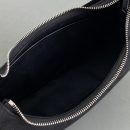 1:1 Replica Celine Medium Ava Bag With Celine Strap In Quilted Nylon Black For Women 9in/23cm 196972DLI.38SI