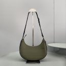1:1 Replica Celine Medium Ava Bag With Celine Strap In Quilted Nylon Khaki For Women 9in/23cm 196972DLI.15KH