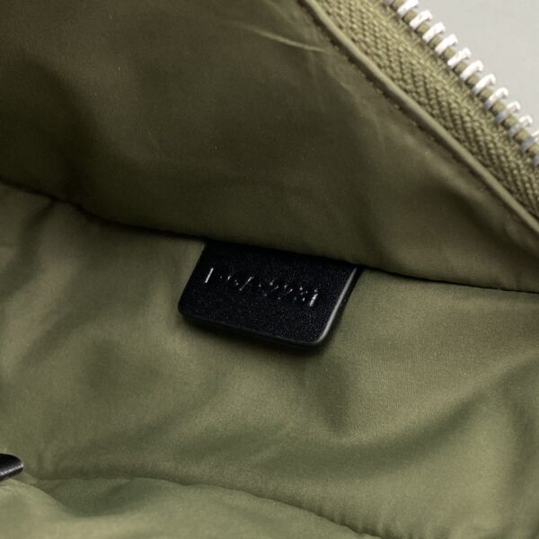 1:1 Replica Celine Medium Ava Bag With Celine Strap In Quilted Nylon Khaki For Women 9in/23cm 196972DLI.15KH