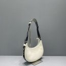 1:1 Replica Celine Medium Ava Bag With Celine Strap White For Women 9in/23cm