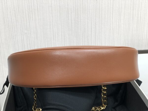 1:1 Replica Celine Medium Ava Chain Brown For Women 10in/25cm 199583DGQ.04LU