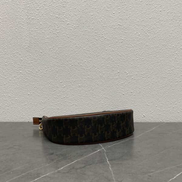 1:1 Replica Celine Medium Ava Chain In Triomphe Canvas Tan For Women 10in/25cm 199582BZJ.04LU