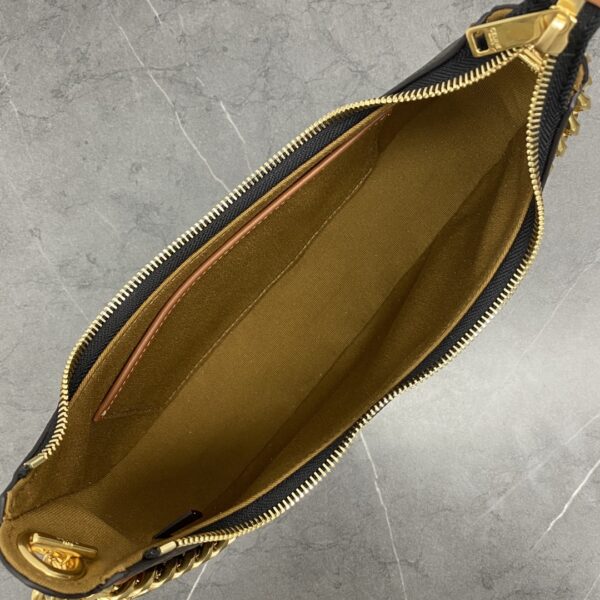1:1 Replica Celine Medium Ava Chain In Triomphe Canvas Tan For Women 10in/25cm 199582BZJ.04LU