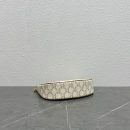 1:1 Replica Celine Medium Ava Chain In Triomphe Canvas White For Women 10in/25cm