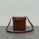 1:1 Replica Celine Medium Box Cuir Triomphe Tan For Women 6in/16cm 199253DU3.04LU