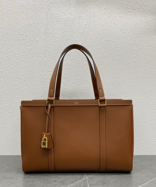 1:1 Replica Celine Medium Cabas 16 Brown For Women 16in/40cm 197333DUF.04LU