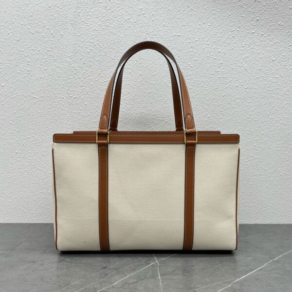 1:1 Replica Celine Medium Cabas 16 In Textile Natural / Tan For Women 16in/40cm 197332DUH.02NT