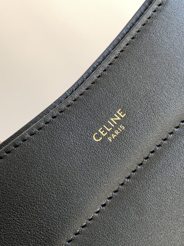 1:1 Replica Celine Medium Cabas Bourgeois Black For Women 18in/45cm