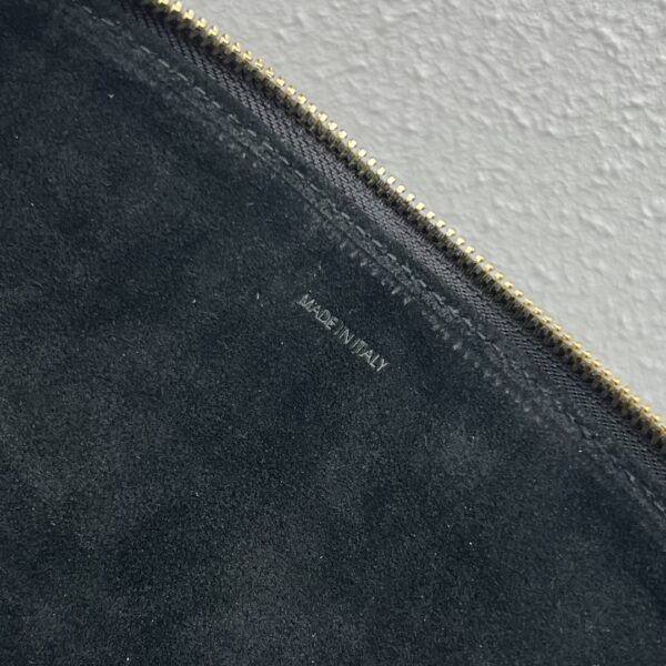1:1 Replica Celine Medium Leandre Bag In Supple Black For Women 14in/35cm 197263DV7.38NO