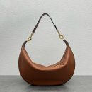 1:1 Replica Celine Medium Leandre Bag In Supple Brown For Women 14in/35cm 197263DV7.04LU