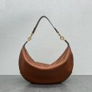 1:1 Replica Celine Medium Leandre Bag In Supple Brown For Women 14in/35cm 197263DV7.04LU