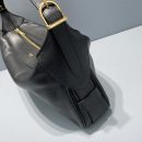 1:1 Replica Celine Medium Romy In Supple Black For Women 13in/34cm
