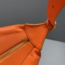 1:1 Replica Celine Medium Romy In Supple Orange For Women 13in/34cm