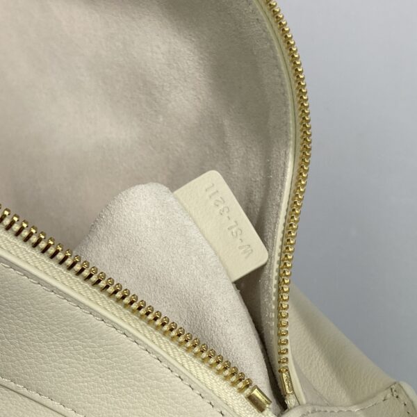 1:1 Replica Celine Medium Romy In Supple White For Women 13in/34cm 197443DPJ.01RC