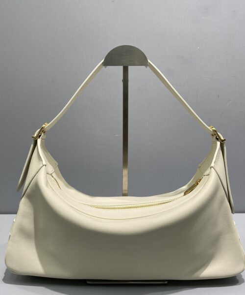 1:1 Replica Celine Medium Romy In Supple White For Women 13in/34cm 197443DPJ.01RC