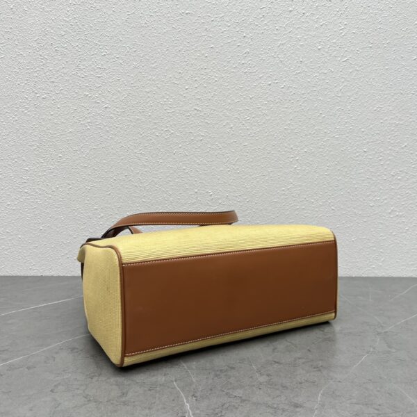 1:1 Replica Celine Medium Soft 16 Bag In Textile Natural / Tan For Women 13in/32cm 195542DSH.02NT