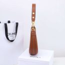 1:1 Replica Celine Medium Strap Ava Bag Black/Brown For Women 9.1in/23cm