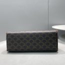 1:1 Replica Celine Medium Teckel In Triomphe Canvas Brown For Women 12in/31cm