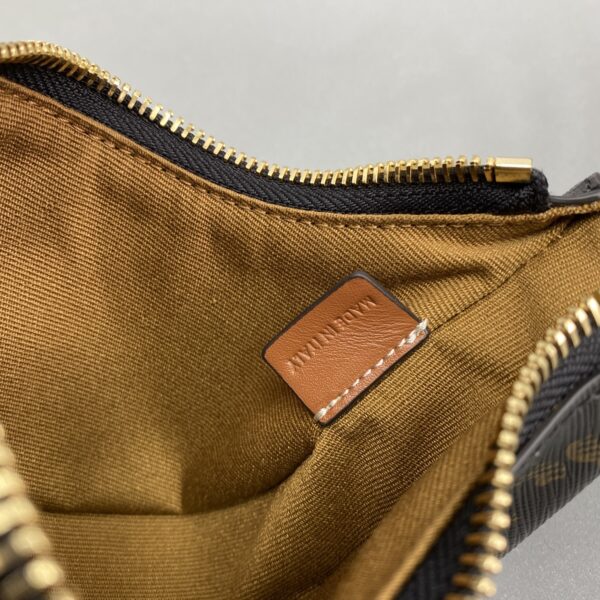 1:1 Replica Celine Mini Ava In Triomphe Canvas Brown For Women 6in/16cm 10I602DS1-04LU