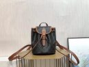 1:1 Replica Celine Mini Backpack Folco In Triomphe Canvas Tan For Women 7in/20cm 197662CAS.04LU