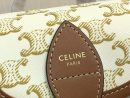 1:1 Replica Celine Mini Backpack Folco In Triomphe Canvas White For Women 7in/20cm 197662CAS.01BC