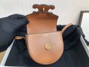 1:1 Replica Celine Mini Besace Cuir Triomphe Brown For Women 4in/11cm 10J303DPQ.04LU